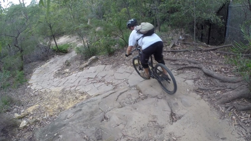 Manly dam shop bike track